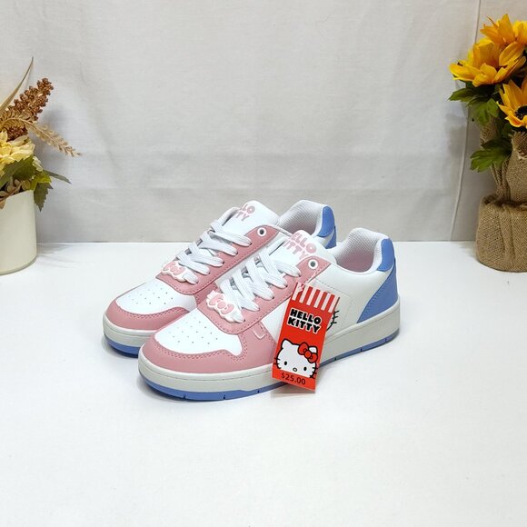 Hello Kitty Casual Court Sneaker By Sanrio Women Size US 8 Fits True To Size NWT - Picture 2 of 9